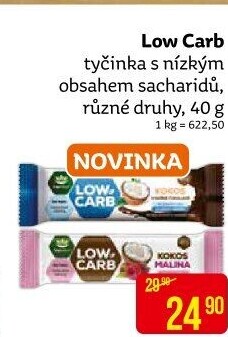 Tyčinka bez lepku Low carb Topnatur