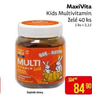 Vitamíny pro děti Multi želé MaxiVita