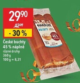 Buchty české s náplní Odkolek