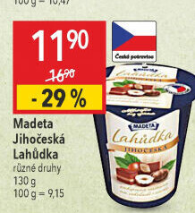 Dezert Lahůdka jihočeská Madeta