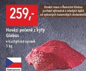 Hovězí pečeně z kýty Globus