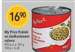 Hrášek My Price