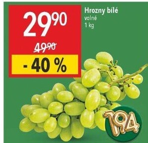 Hrozny bílé