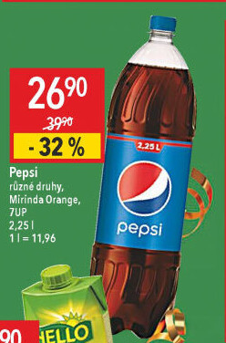 Limonáda Pepsi