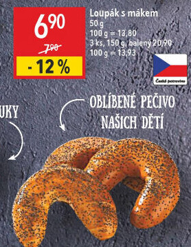 Loupák s mákem