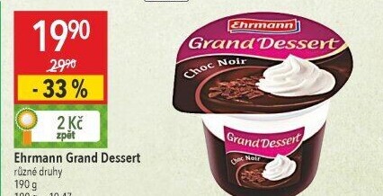 Dezert Grand Dessert Ehrmann