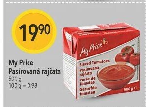 Pasírovaná rajčata My Price