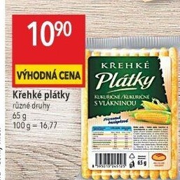 Plátky křehké Michelské pekárny