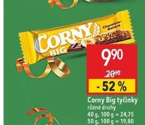 Tyčinka cereální BIG Corny