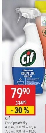 Čistič koupelen Power&amp