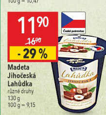 Dezert Lahůdka jihočeská Madeta
