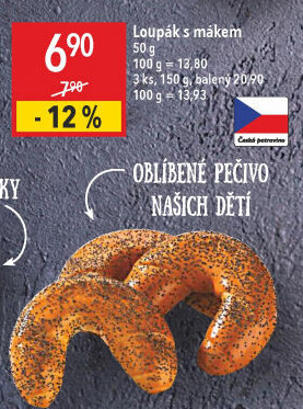 Loupák s mákem