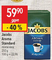 Mletá káva Jacobs Aroma Standard