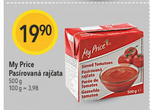 Pasírovaná rajčata My Price