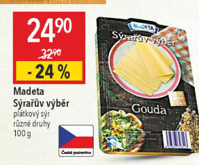 Sýr Gouda Sýrařův výběr Madeta