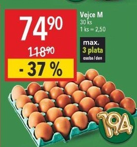 Vejce M