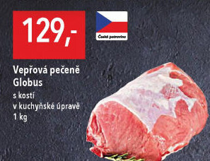 Vepřová pečeně s kostí Globus