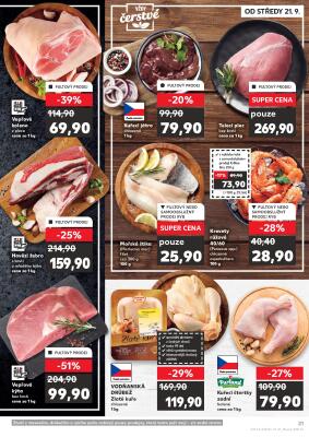 akční leták Kaufland 21.9.2022-27.9.2022