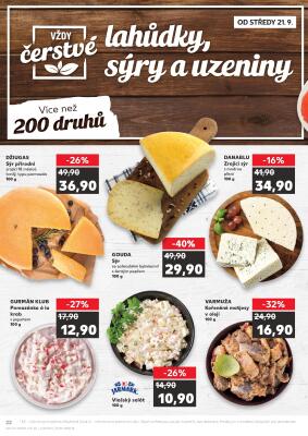 akční leták Kaufland 21.9.2022-27.9.2022