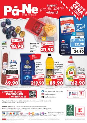 akční leták Kaufland 21.9.2022-27.9.2022