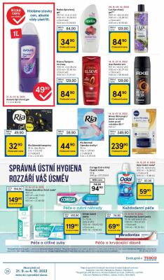 akční leták Tesco 21.9.2022-27.9.2022