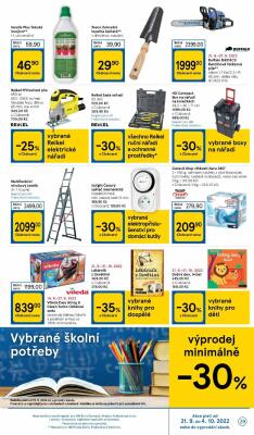 akční leták Tesco 21.9.2022-27.9.2022