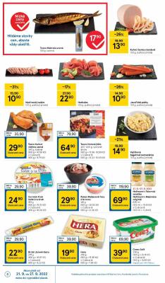akční leták Tesco 21.9.2022-27.9.2022