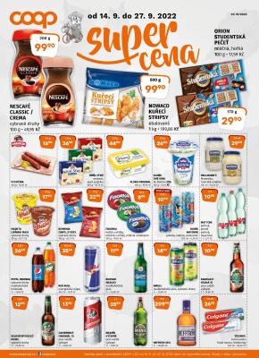 akční leták COOP 21.9.2022-27.9.2022