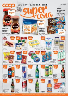 akční leták COOP 14.9.2022-27.9.2022