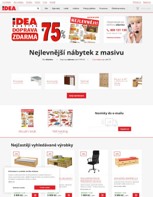 akční leták IDEA nábytek 20.9.2022-26.9.2022