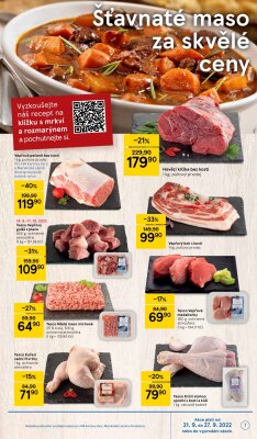 akční leták Tesco 21.9.2022-27.9.2022