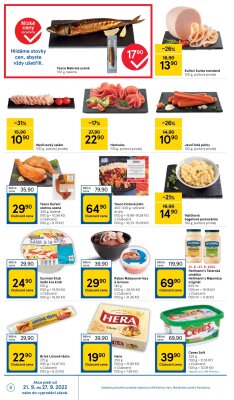 akční leták Tesco 21.9.2022-27.9.2022