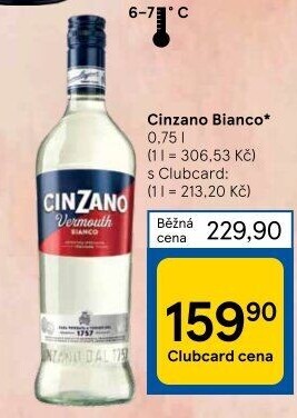 Aperitiv Bianco Cinzano