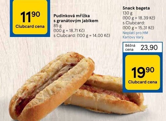 Bageta s párkem a sýrem