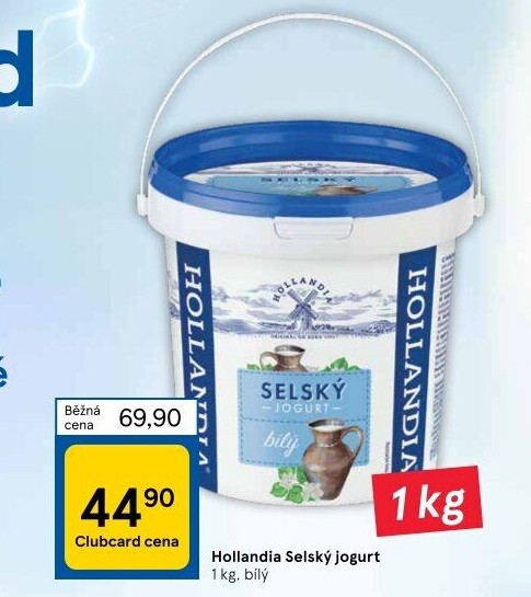 Bílý jogurt selský Hollandia