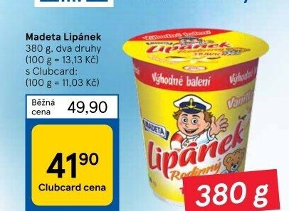 Dezert Lipánek Madeta