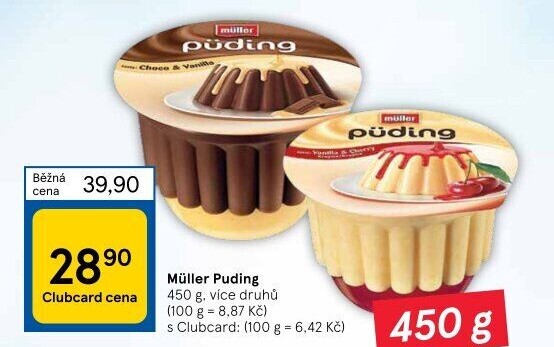 Dezert pudink Müller