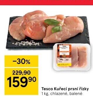 Kuřecí prsní řízky Tesco