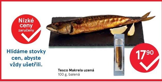 Makrela uzená Tesco