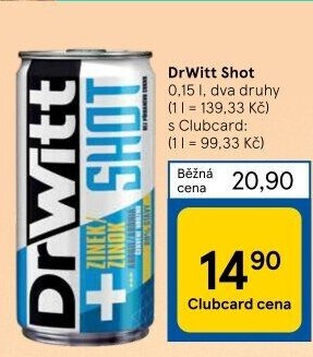 Nápoj shot Dr. Witt