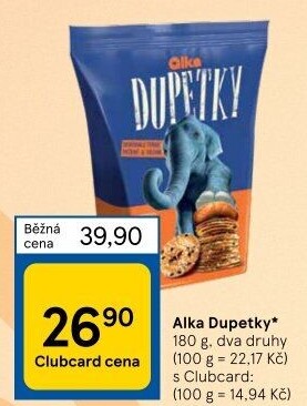 Preclíky Dupetky Alka