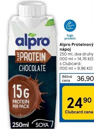 Proteinový nápoj Alpro