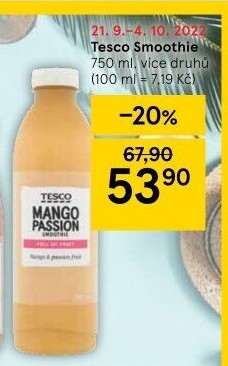 Smoothie Tesco