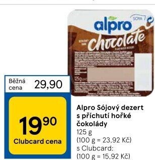 Sójový dezert Alpro Soya