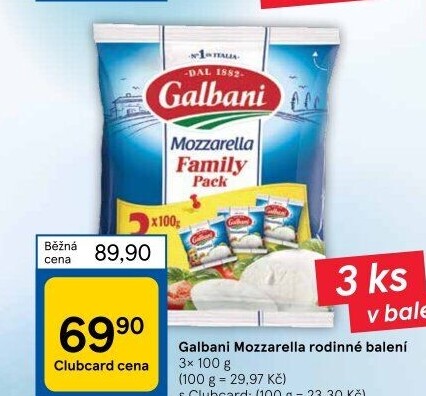 Sýr Mozzarella Galbani