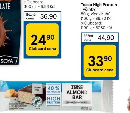 Tyčinka High Protein Tesco