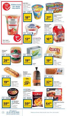akční leták Tesco 21.9.2022-27.9.2022