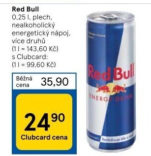 Energetický nápoj Red Bull