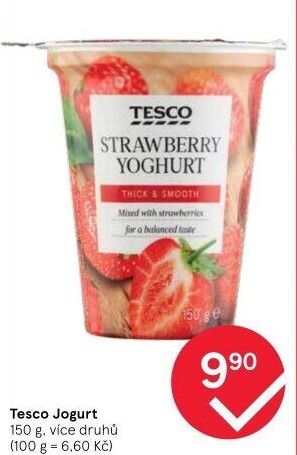 Jogurt ochucený Tesco
