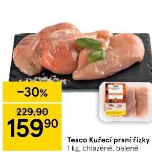 Kuřecí prsní řízky Tesco